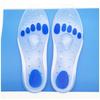 Silicone Shock Absorption Gel Insoles: Thickened Arch Support, Heel Pain Relief, Full Foot Massage Pad