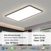 Ultra-Thin Minimalist High-Brightness Modern Ceiling Light Set with Anti-Blue Light for Bedroom and Guest Room