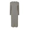 Pieces Womens/Ladies Animal Print Long-Sleeved Midi Dress