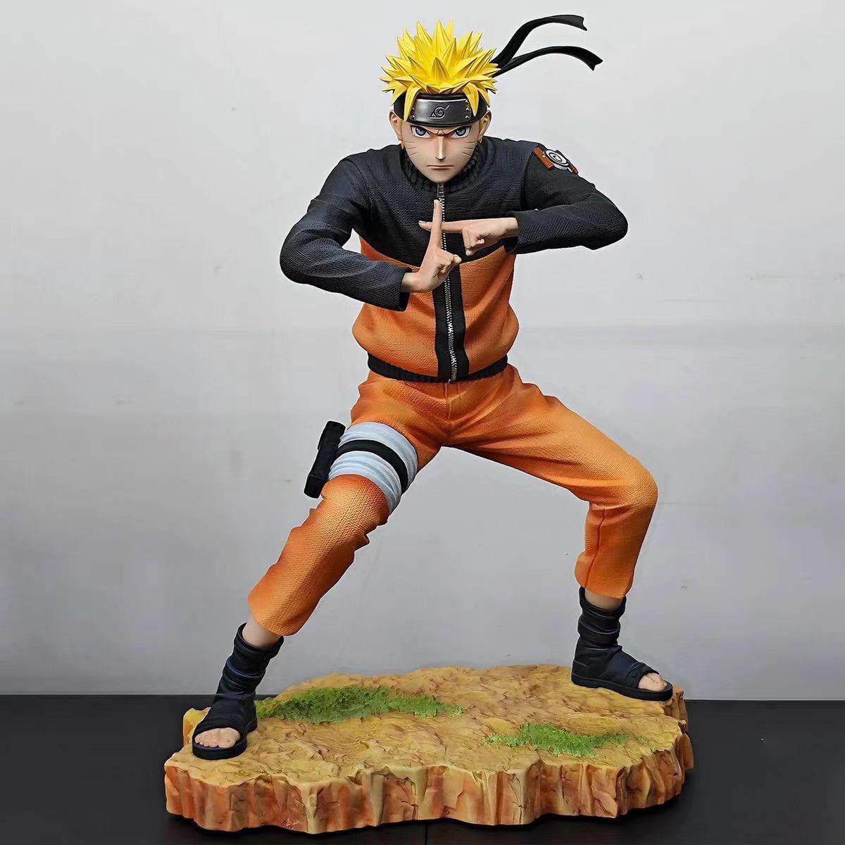 

25cm Anime NARUTO Shippuden Naruto Uzumaki Battle Form Collection Doll Model Toy Gift No box
