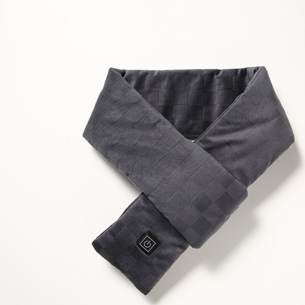 3 Temperature Adjustable Electric Neck Wrap Soft Thermal Neck Warmer Universal Heating Scarf Girls