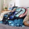Kagerou 3  Print Flannel Blanket, High quality Comfortable for All Seasons, Home Decor, Warmth and Comfort