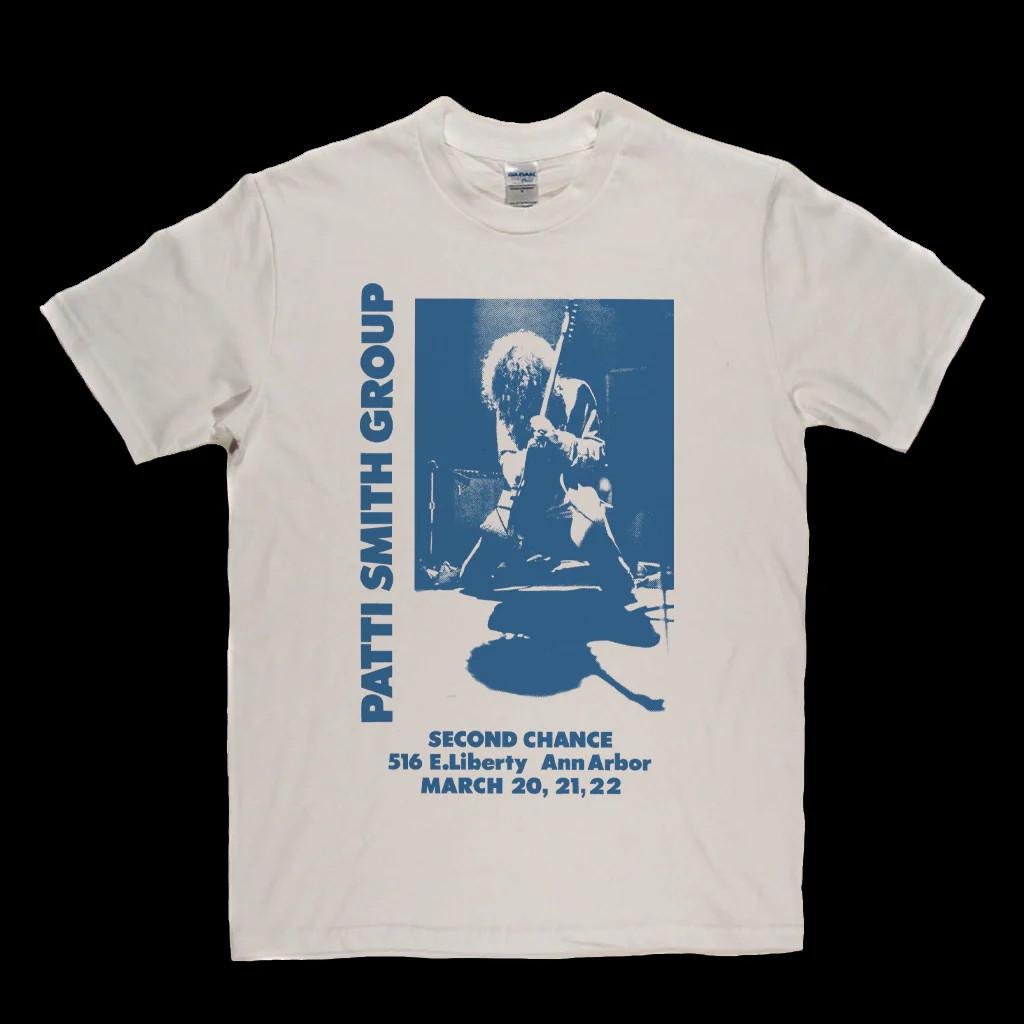 The Patti Smith Group Second Chance Poster T-Shirt Size S-5XL S