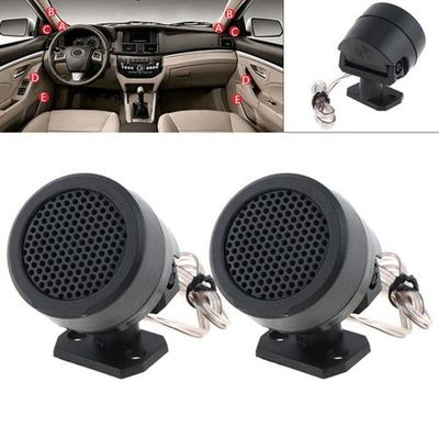 1 Paar Hochtöner 500W Mini-Kalotten-Lautsprecher 12V Hocheffizienter Stereo-Lautsprecher für Car-Audio-Systemzubehör