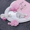 Delicate Hair Accessory with Soft Angel Wing Fashionable Hair Clips Ornament