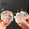 Coconut Oil Squeeze Ball 1/6Pcs Shapeable Anxiety Relief DIY Moldable Stress Portable Toy Slow Rising Stretchy Transparent Sensory Fidget