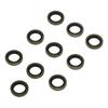 20 Stück 10 MM Banjo-Schraube Kraftstoffdichtscheiben 4934278 Gummi Dieselkraftstoffsystem Dichtung Dichtungen