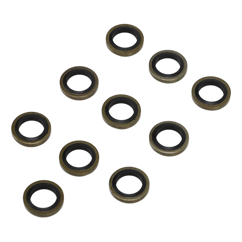 20 Stück 10 MM Banjo-Schraube Kraftstoffdichtscheiben 4934278 Gummi Dieselkraftstoffsystem Dichtung Dichtungen