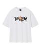 Treasure Burning Car Short Sleeve T-Shirt White