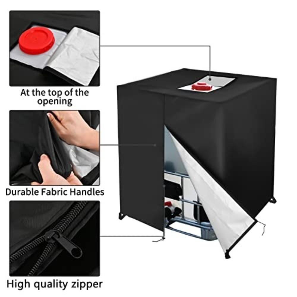 Copertura Borsa 210D Design con Cerniera Copertura Protettiva Alta Qualità Copertura Serbatoio Acqua Uso Esterno