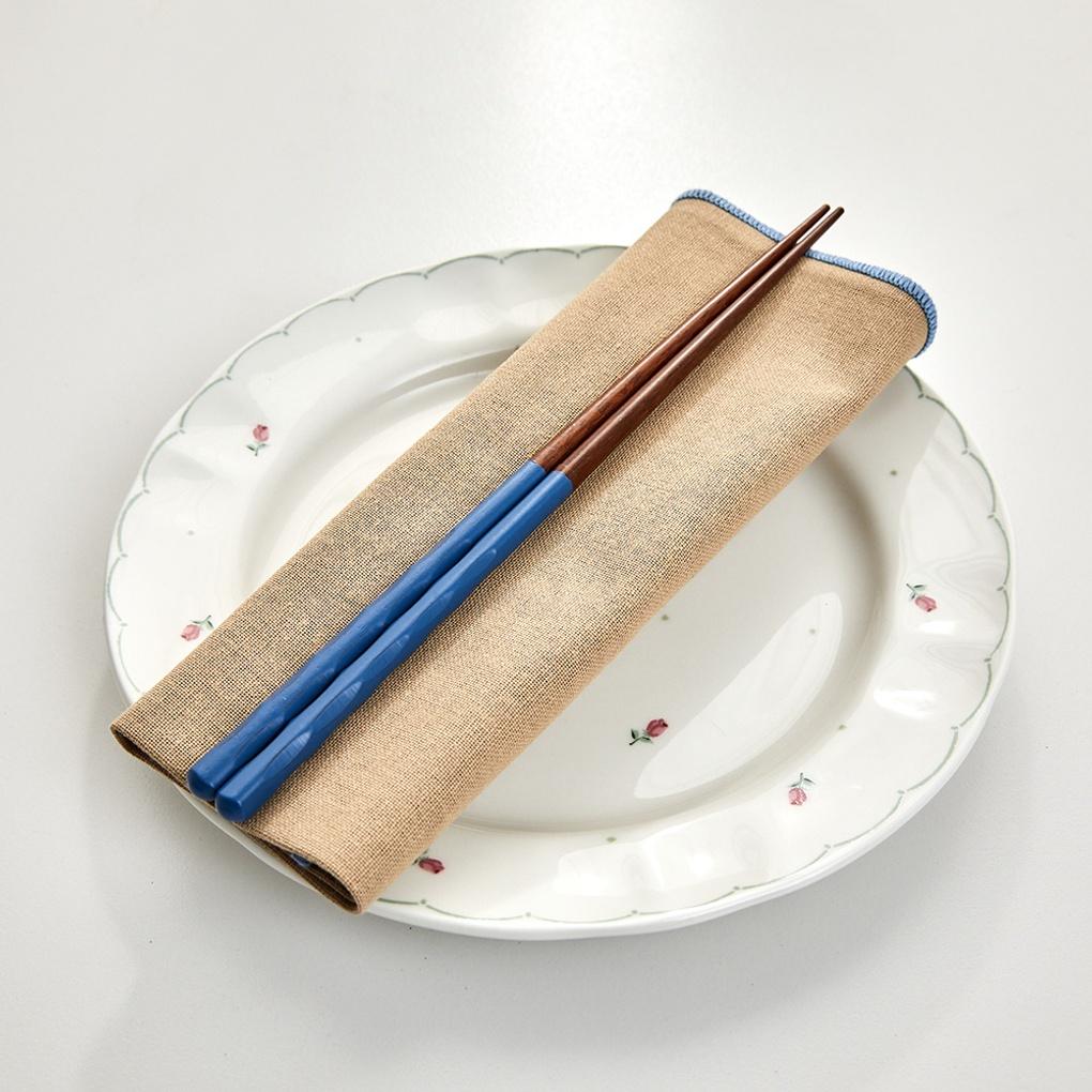 L Coloring Woodcut Chopsticks_Navy NK1623008
