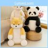 Cute Cat Cartoon Dog Panda Plush Toys Dolls Kids Bedtime Soothing Birthday Gifts