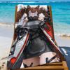 Gilberta Game Arknights Endfield Towel Sports Quick Dry Travel Camping Gear Sandproof Soft Light Large Beach Towel