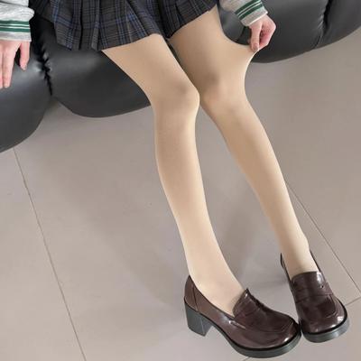 Medias de Mujer Otoño e Invierno Espesar Caliente Hasta el Muslo Medias de Mujer Pantis Lencería Sexy Medias Leggings Medias