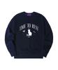 NUHABIT N/H Time To Rest Oversized Fleece-Lined Sweatshirt_Navy (Som4-3Nh1183)
