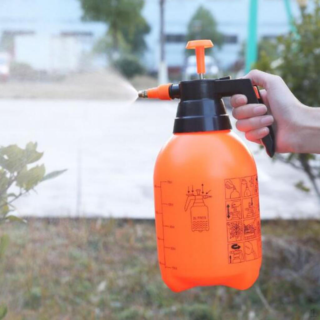 2L/3 Pressure Pump Sprayer Adjustable Nozzle Lawn Water Spray Bottle