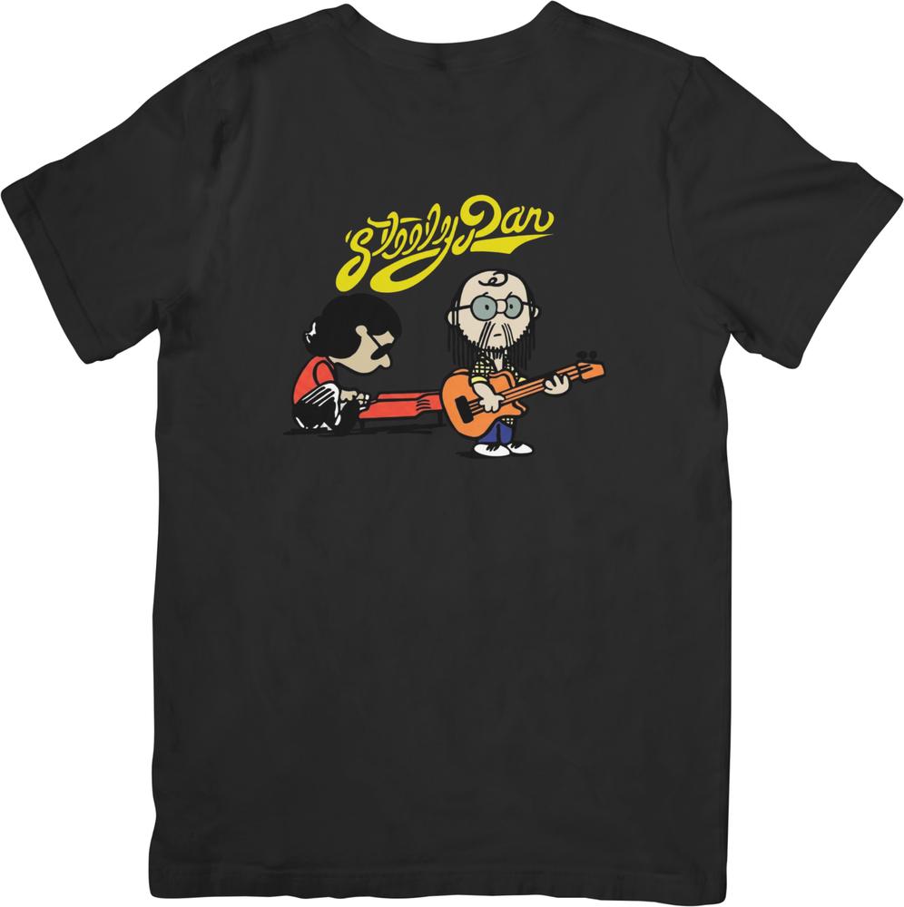 Steely Dan Vintage Retro Passform für Unisex Damen Qualitäts-Baumwoll-T-Shirts