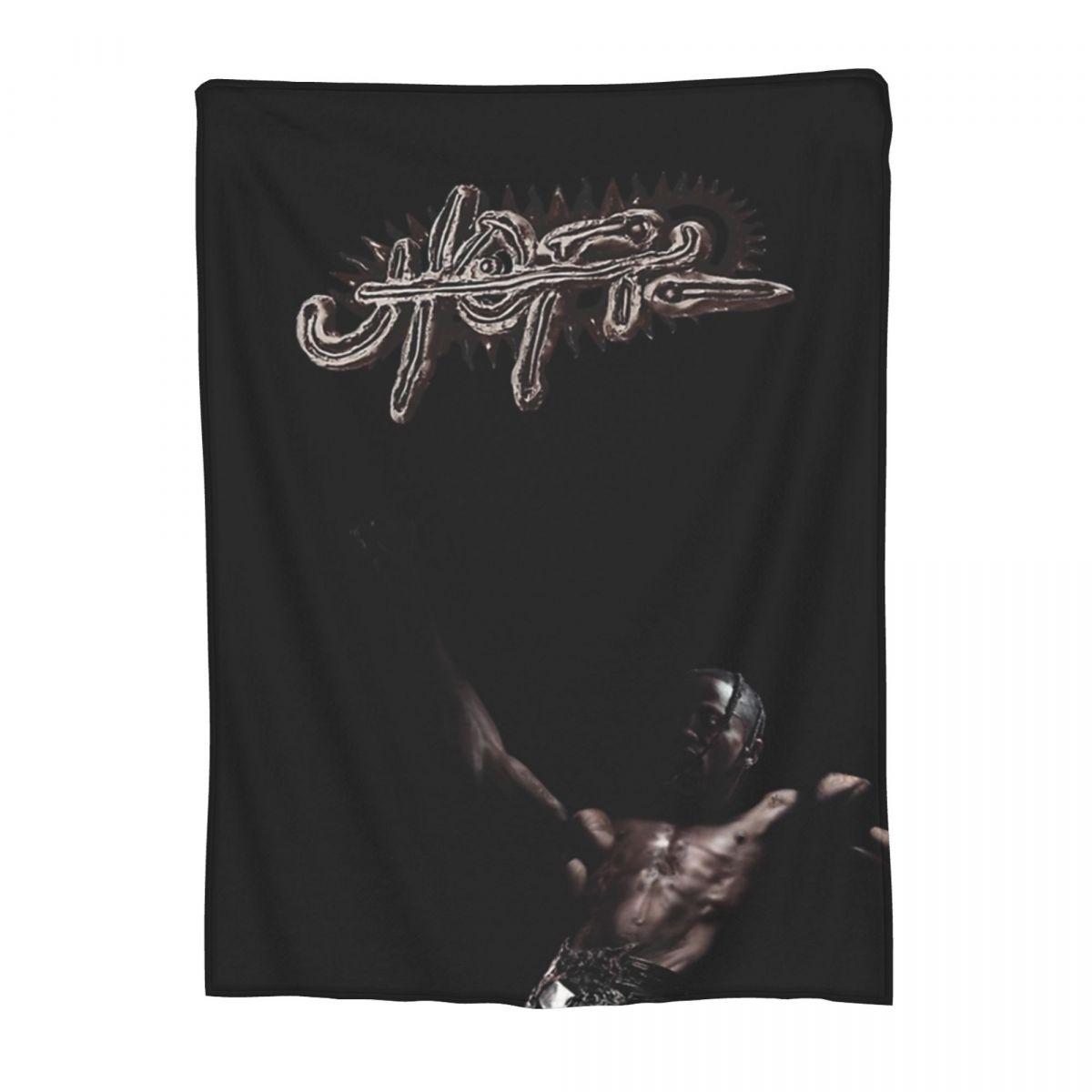 

Travis Utopia Scotts Rapper Hip Hop Blanket Fleece Relax Super Soft Throw Blanket for Bedding Plush Thin Quilt 200x150cm