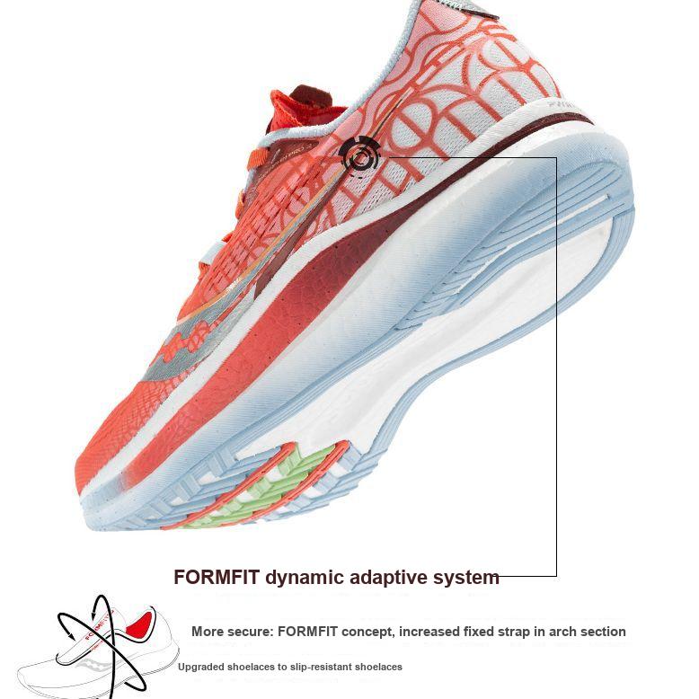 Saucony Endorphin Pro 2 Synthetic Leather Carbon Plate Racing Cushioning Durable Waterproof Low-Top Running Shoes Unisex running shoes S20687-80