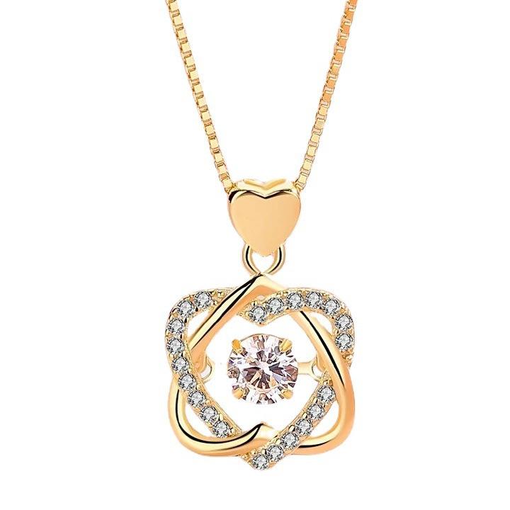 2021 Silver-Plated Women's Necklace, Non-Fading Niche Jewelry Clavicle Chain - Ideal Qixi Valentine’s Day Gift