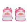 Jordan Air Jordan 1 Low Pinksicle Low top Vintage Basketball Shoes GS Pink White DR9498-168(Team27-)