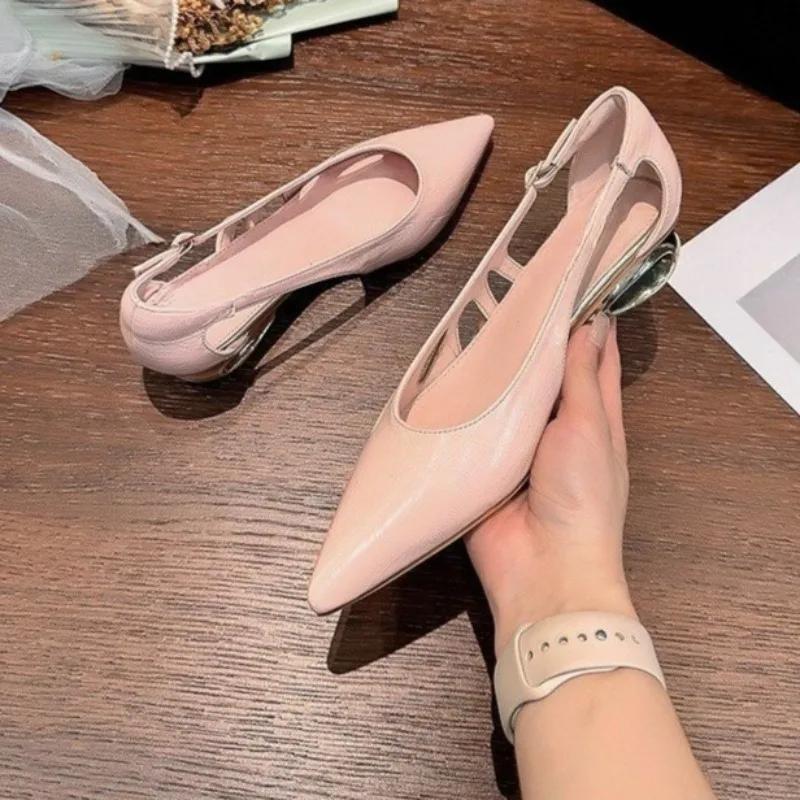 Fashion Sandals Women 2025 New Outside Wear Flat Heel Summer All-match Women's Shoes