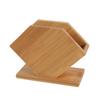 Bamboo Tissue Box with Hotel Restaurant Logo and Advertising Lettering