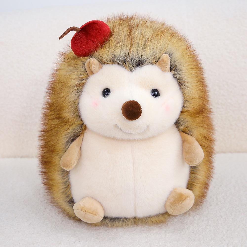 Cute Simulation Hedgehog Plush Toy Soft Stuffed Doll Sleeping Companion Pillow Gift 16/23/32/13cm