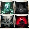 Popular Game H-Hollow KnightS Cushion Cover Comfortable Reversible Pillow Cover Ideal for Car Sofa Bedroom & Beyond