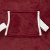 Burgundy Insulated Sweatshirt With Pocket/Snuddie