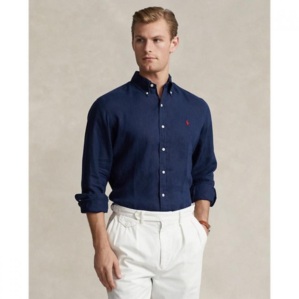 Polo Ralph Lauren Mens Classic Fit Linen Shirt  Mnpowov16820396410 