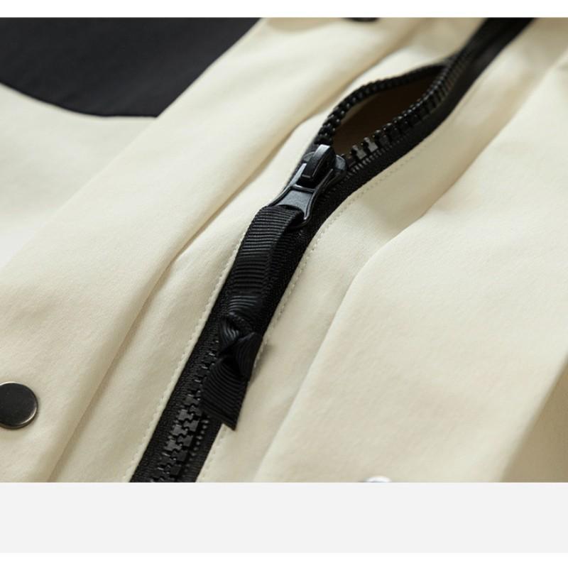 Podzimní a zimní bunda 3 v 1 Outdoor Hardshell Silver Fox Velvet Vodotěsná Větruodolná Bunda Pár Teplé Horolezecké Oblečení