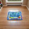68x48cm PVC Gonflable Chat Chien Animal de Compagnie Tapis de Jeu Bébé Tapis de Jeu d'Eau TummyTime Coussin d'Eau Interactif Sensoriel Tapis de Jeu d'Eau Jouets