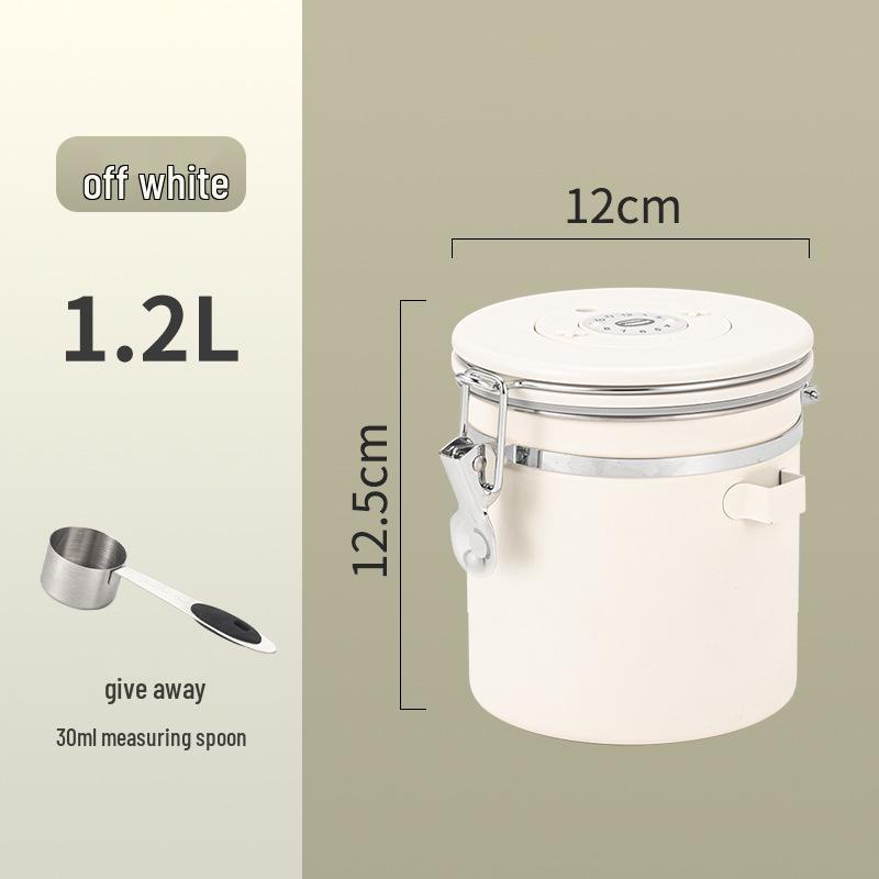 304 Edelstahl Luftdichter Kaffee- und Getreidevorratsbehälter