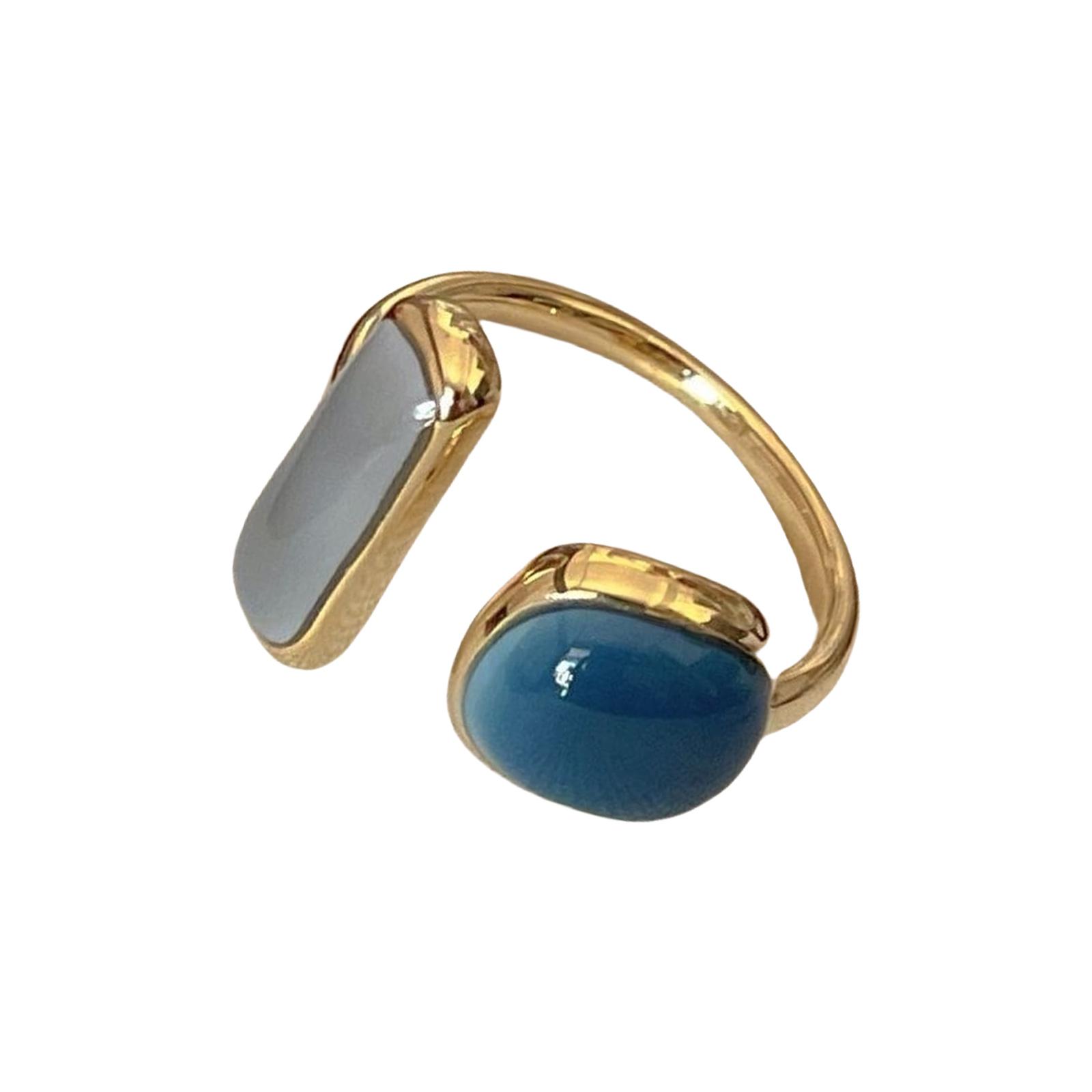 

Simple Designs Alloy Rings Portable Jewelry Accessory for Trendy Adults Embracing Stylish and Modern Look Styles синий