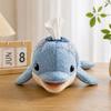 Quilted Sea Animal Tissue Box DIY Kit Ocean Animal Patchwork Sewing Kit Quilted Tissue Box Cover DIY Craft for Women Beginners