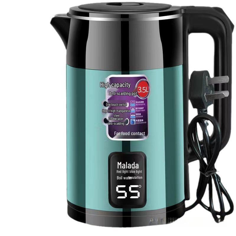 Electric Kettle with Auto Shut-Off, Large Capacity, Keep Warm Function, and Anti-Dry Protection