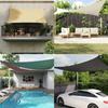 VidaXL Sand Shade Sail 2x2 M 100% Polyester Oxford, Shade Sail Tarp, Shade Awning,, Party Awning, 4000408