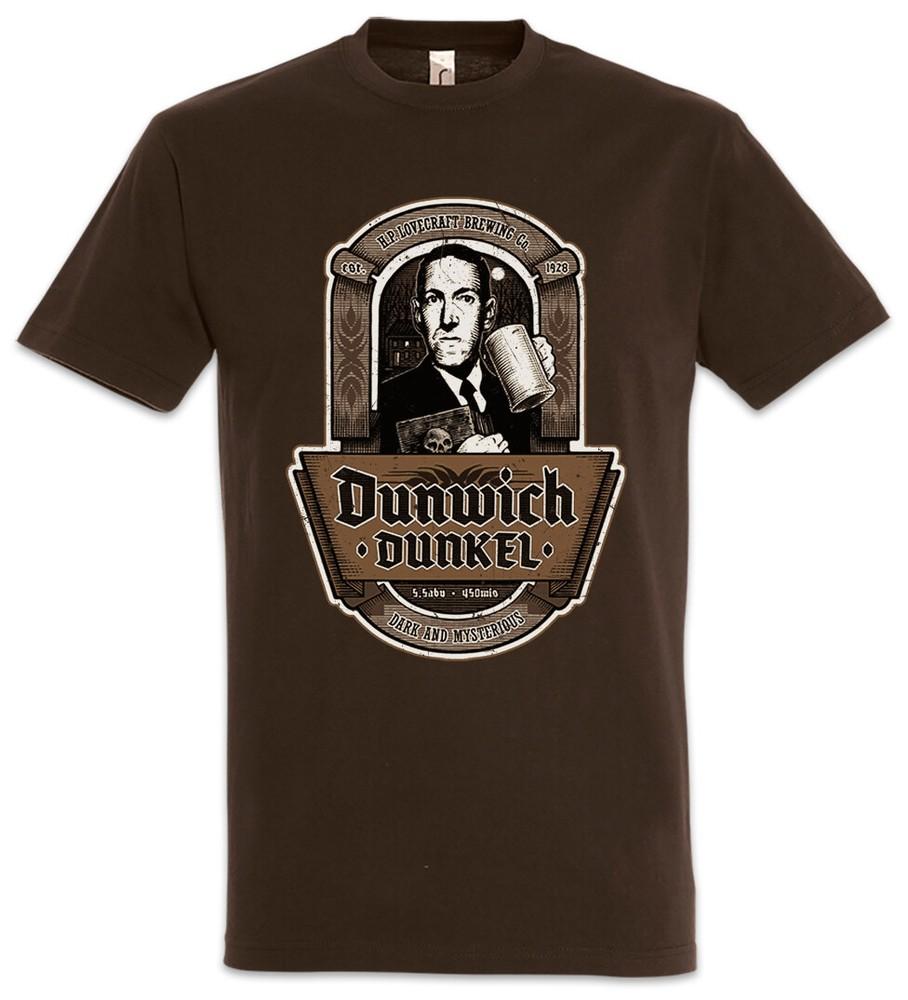 

DUNWICH DUNKEL T-SHIRT Arkham Beer City Logo Cthulhu 2XL