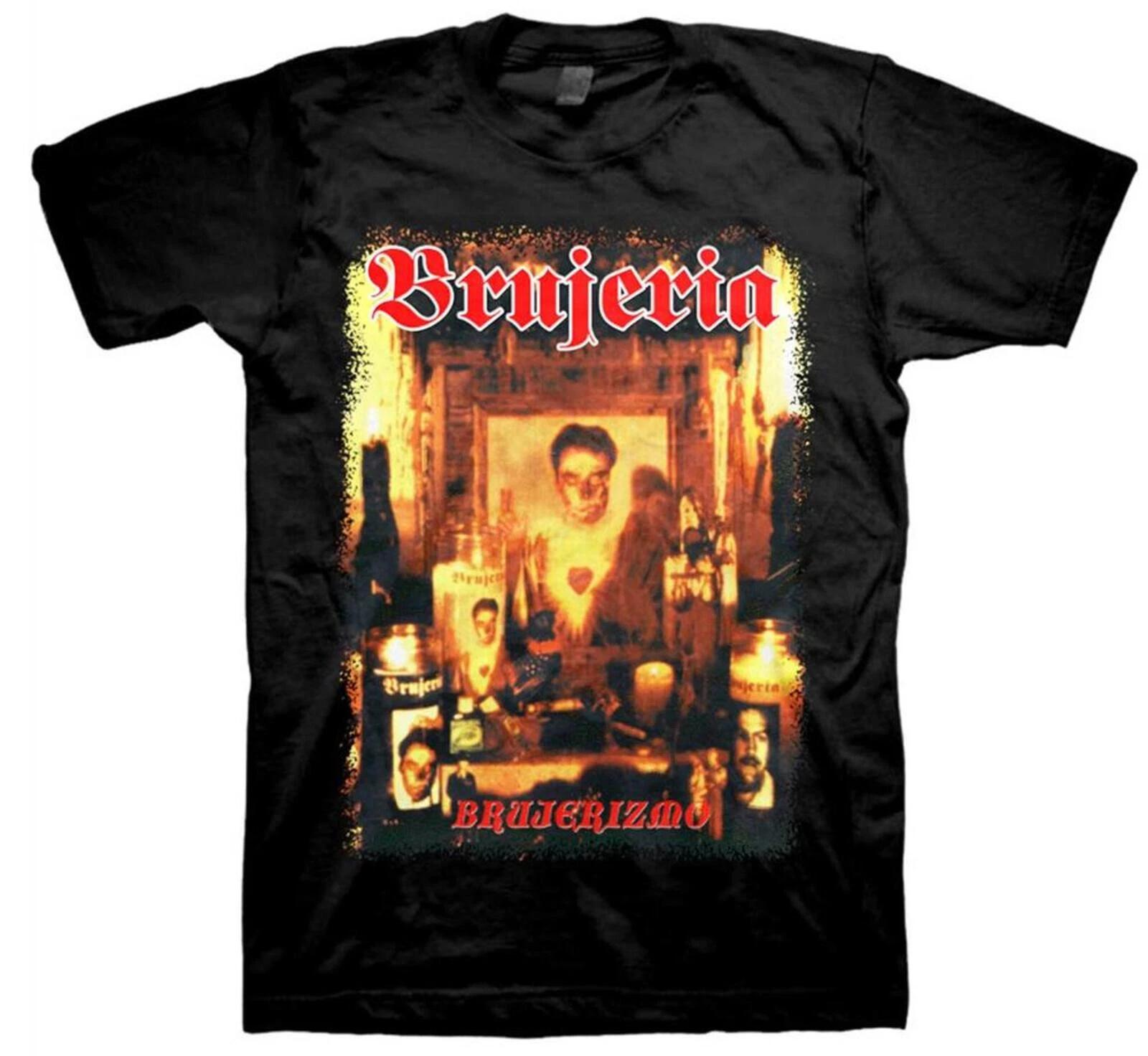 BRUJERIA cd cvr BRUJERIZMO Official SHIRT LAST MED New fear factory asesino OOP 4XL