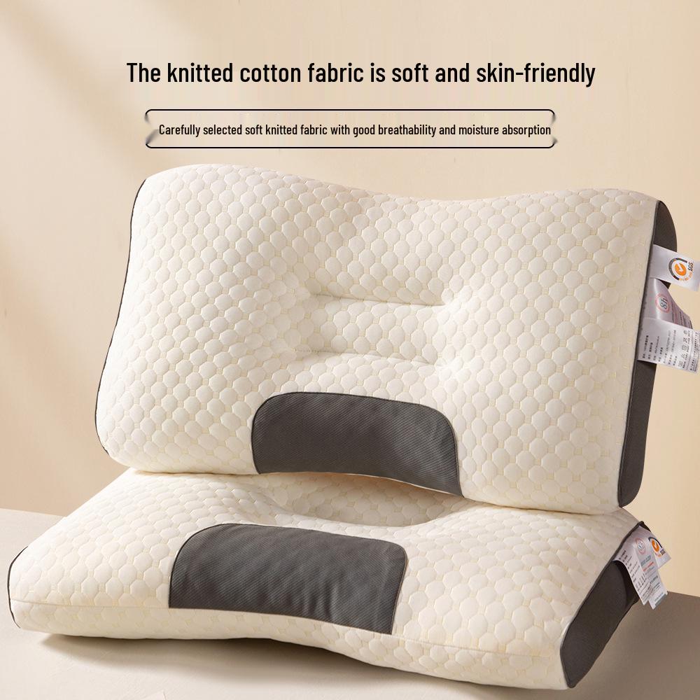 Neck Support Pillow Core for Sleep - Adult Pair for Dormitory or Student Use 40*60