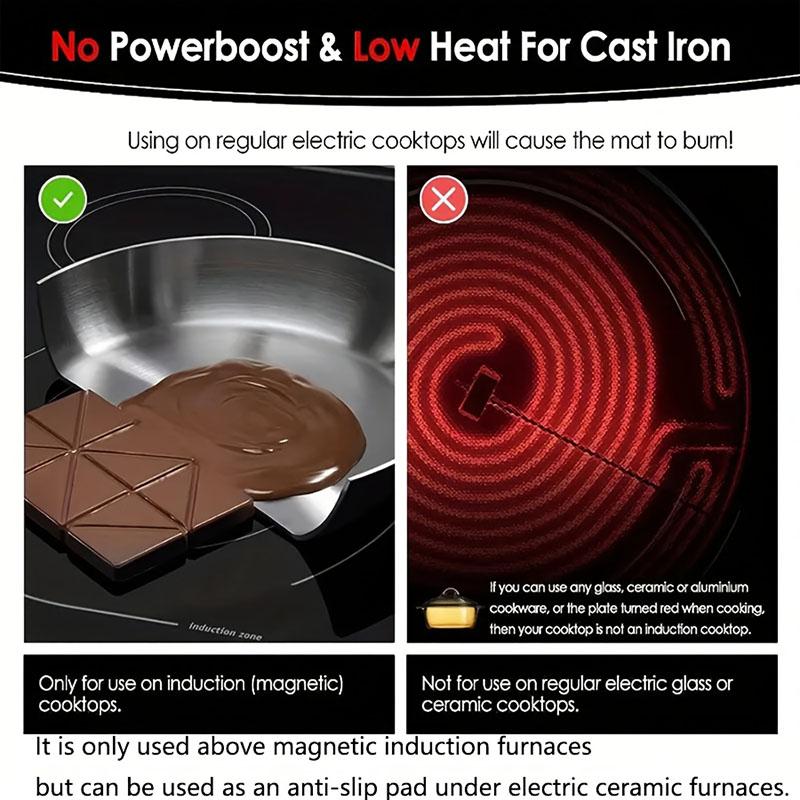 Non-Slip Induction Cooktop Protector Pad Heavy-Duty Stove Top Cover For Glass Stoves Ovens Glass Cooktops Kitchen Accessories