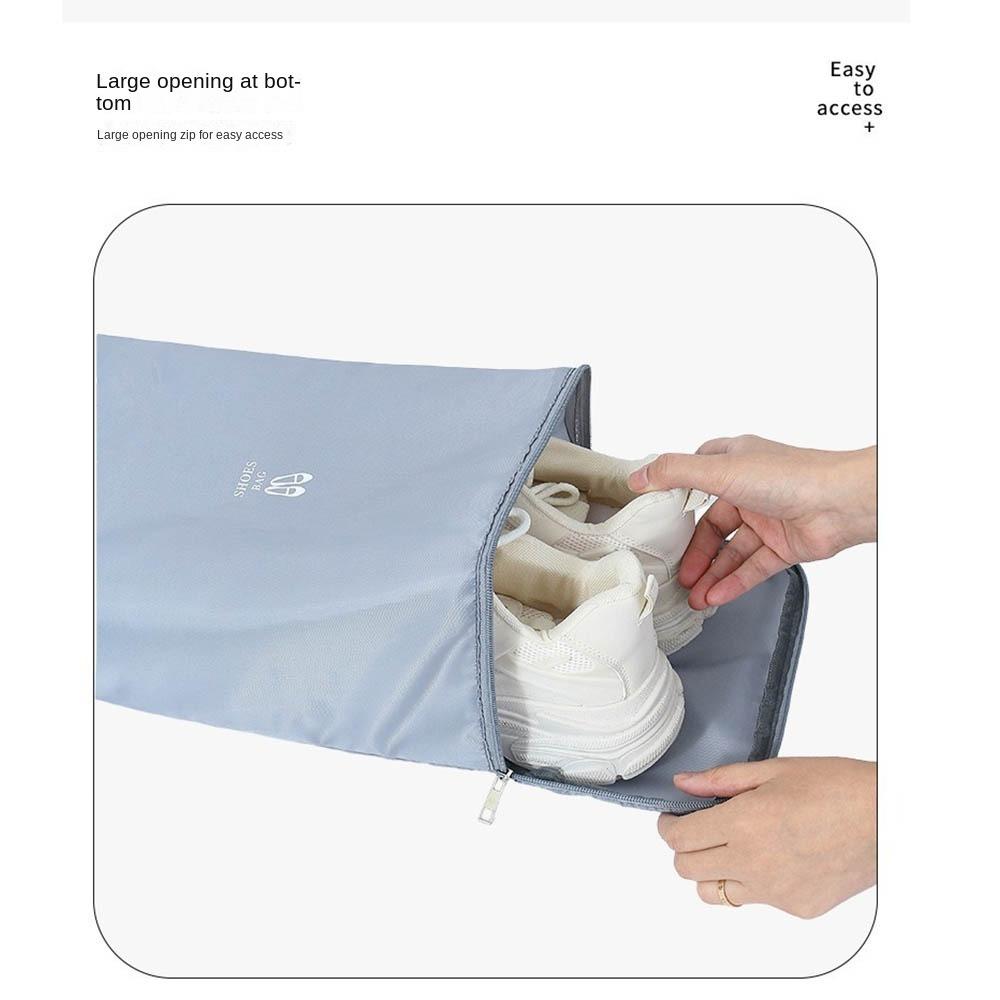 Lightweight Shoe Pouch  Organizer Dust-Proof Shoe Carrier Bag Travel Shoe Bag  Household