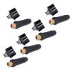5Set Welding Cable Quick Fitting Rubber Brass European Welding Machine Connector Plug