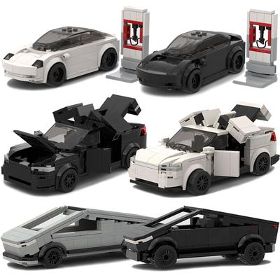MOC Technique Vitesse Modèle Voiture de Course modèle Briques Ville Véhicule Briques Course Super Course rallye sport Cadeau de Noël Jouets