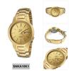 Seiko 5 Automatic Gold Overseas Watch, Dial, Model, SNKA10K1, Men's