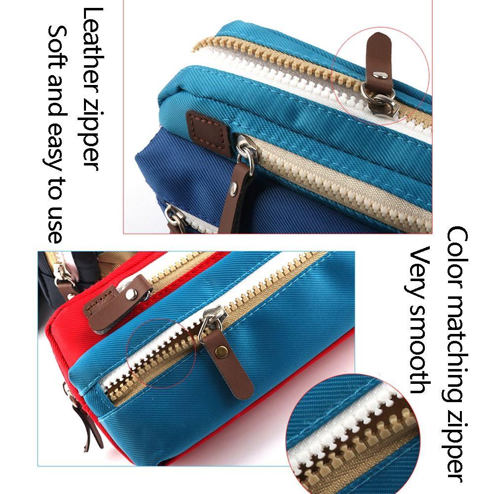 Creative Large Capacity Multifunctional Stationery Bag Pencil Bag Storage Pouch Pencil Box
