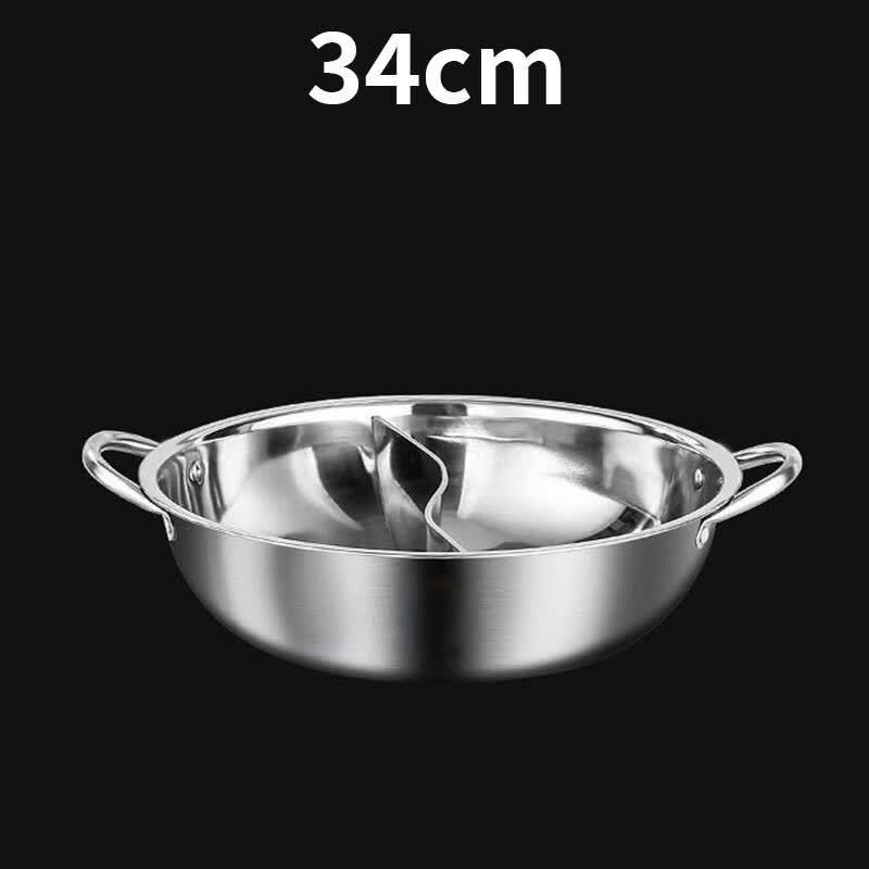 Hengsheng Divided Hot Pot with Lid