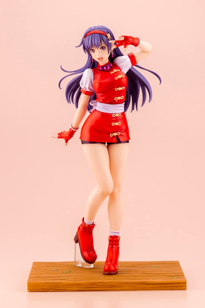 BISHOUJO SNK Bishoujo Athena Asamiya KING OF FIGHTERS Scale PVC Painted Finished Figure SV314 -THE '98-1/7