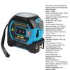 3 in 1 Lasers Tape Measure Digital Measuring Tape with High Precision LCD Display Long
